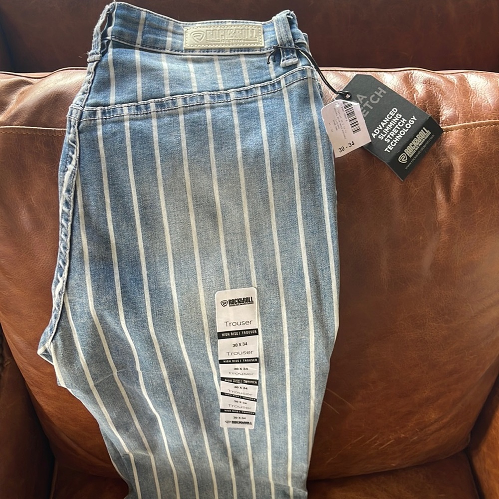 Brand new Rock & Roll jeans. Size 30/34